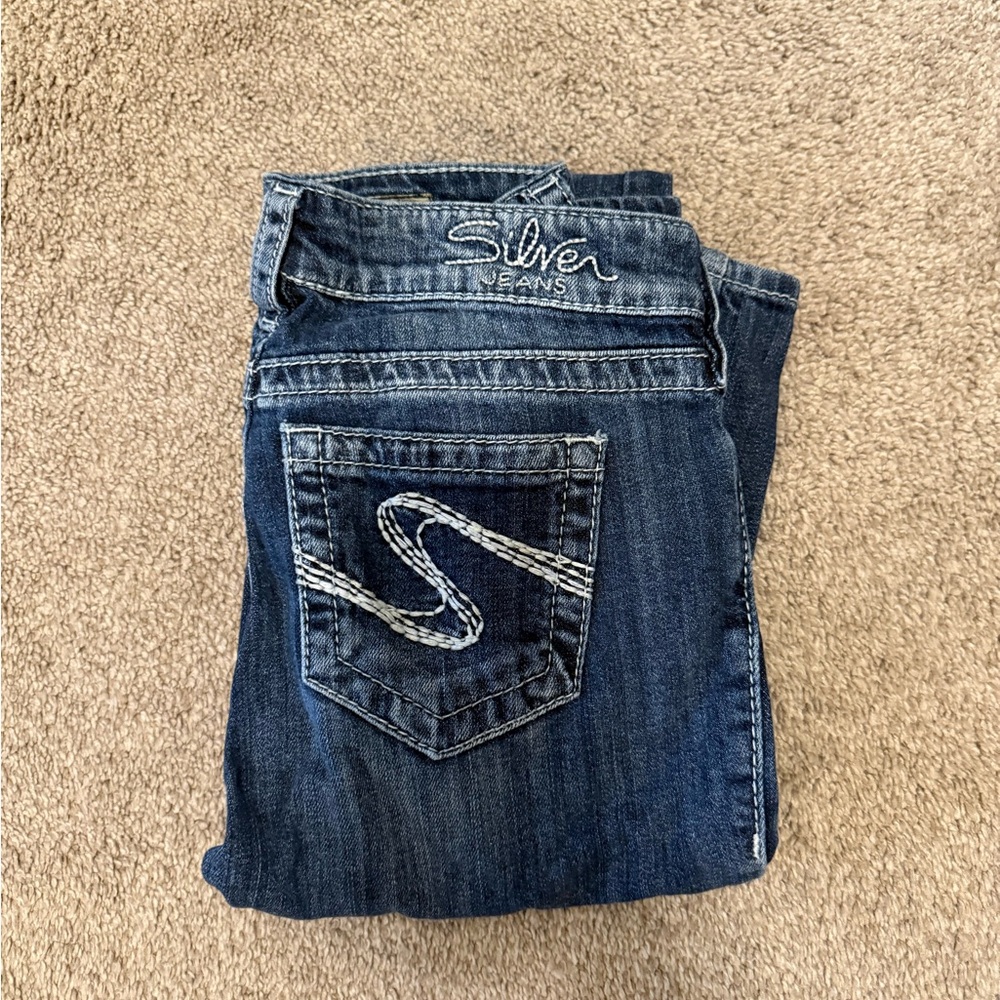Silver Jeans Blue Boot Cut Denim with Classic Style